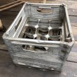 画像2: Vintage Metal Milk Crate (B515)  (2)