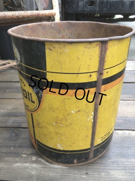 画像2: Vintage  Pennzoil Motor Gas Oil 5 Gallon Can (B517)   (2)