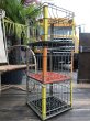 画像10: Vintage Wire Metal Milk Crate LUDWING (B518)  (10)