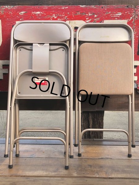 画像4: Vintage Samsonite Folding Chair SET (B520) (4)
