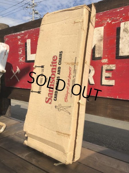 画像17: Vintage Samsonite Folding Chair SET (B520) (17)