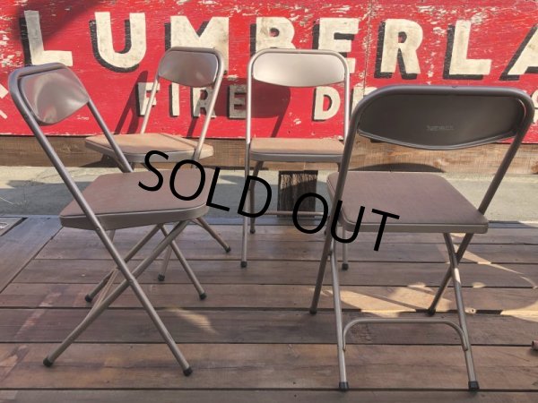 画像3: Vintage Samsonite Folding Chair SET (B520) (3)