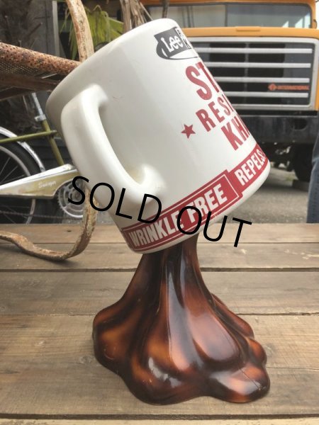 画像4: Vintage LEE KHAKIS Counter Display Store Sign (B525)  (4)