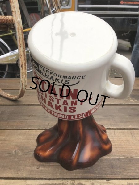 画像3: Vintage LEE KHAKIS Counter Display Store Sign (B525)  (3)