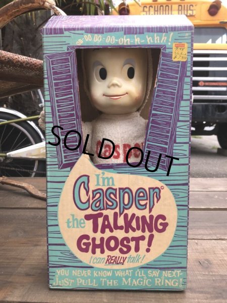 画像1: 60s Mattel Casper Talking Doll M.I.B (B526)  (1)