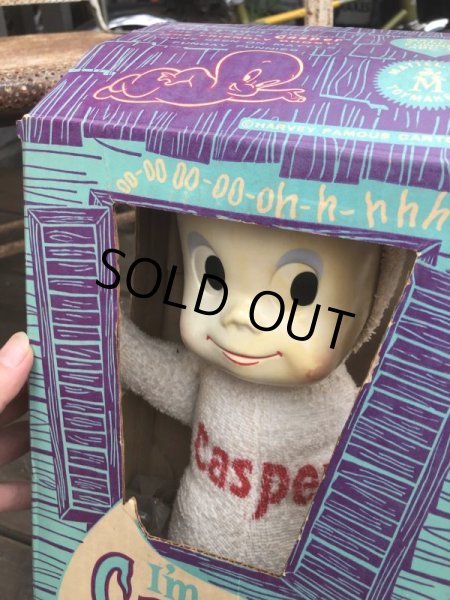 画像5: 60s Mattel Casper Talking Doll M.I.B (B526)  (5)