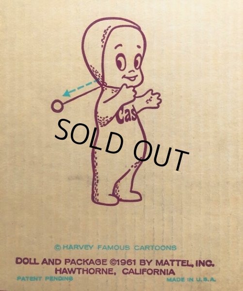 画像12: 60s Mattel Casper Talking Doll M.I.B (B526)  (12)