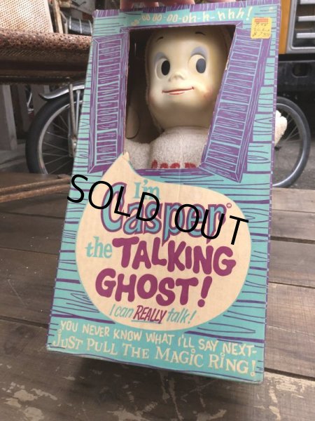 画像7: 60s Mattel Casper Talking Doll M.I.B (B526)  (7)