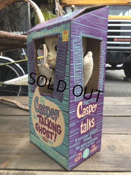 画像2: 60s Mattel Casper Talking Doll M.I.B (B526)  (2)