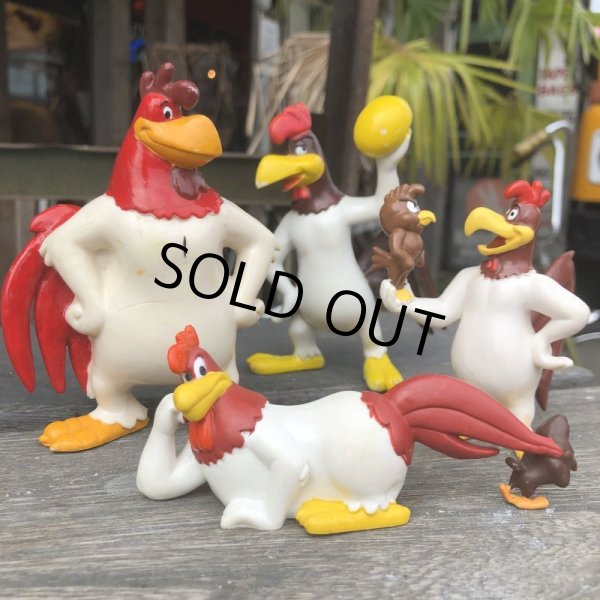 画像8: 90s Vintage WB Foghorn Leghorn & Henry Hawk PVC Figure (B531)  (8)