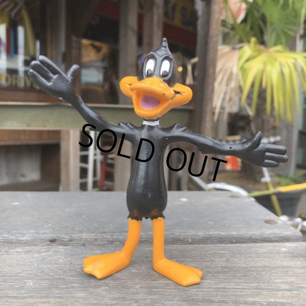 画像1: 80s Vintage WB Daffy Duck Bendy Figure (B528)  (1)