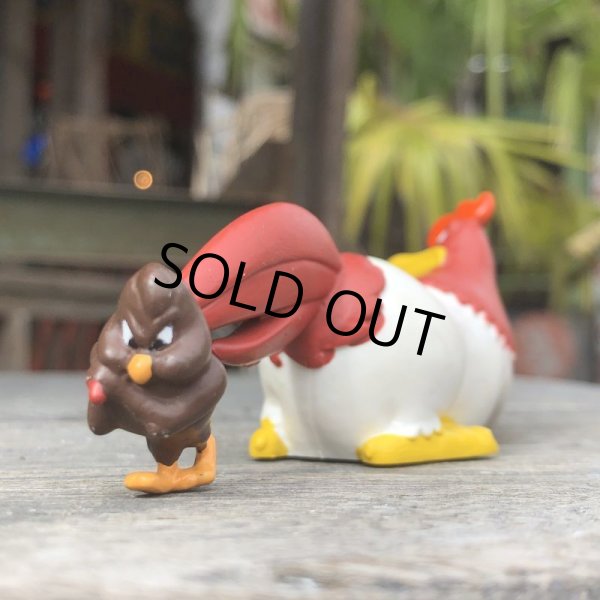 画像4: 90s Vintage WB Foghorn Leghorn & Henry Hawk PVC Figure (B531)  (4)