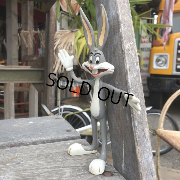 画像2: 80s Vintage WB Bugs Bunny Bendy Figure (B527)  (2)