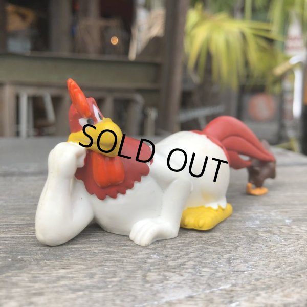 画像2: 90s Vintage WB Foghorn Leghorn & Henry Hawk PVC Figure (B531)  (2)