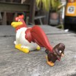 画像3: 90s Vintage WB Foghorn Leghorn & Henry Hawk PVC Figure (B531)  (3)