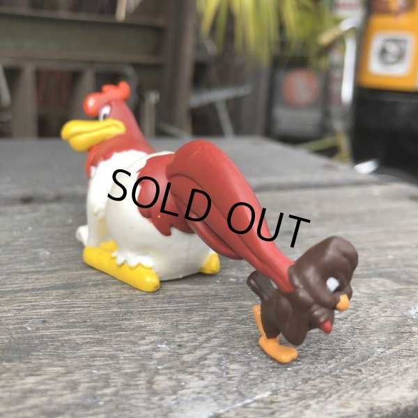 画像3: 90s Vintage WB Foghorn Leghorn & Henry Hawk PVC Figure (B531)  (3)
