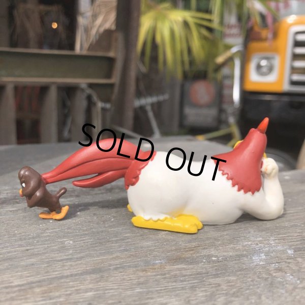 画像5: 90s Vintage WB Foghorn Leghorn & Henry Hawk PVC Figure (B531)  (5)