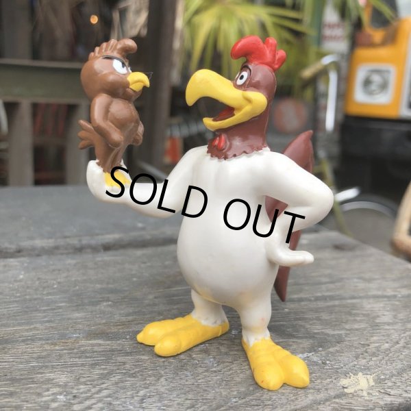 画像1: 80s Vintage WB Foghorn Leghorn & Henry Hawk PVC Figure (B532)  (1)