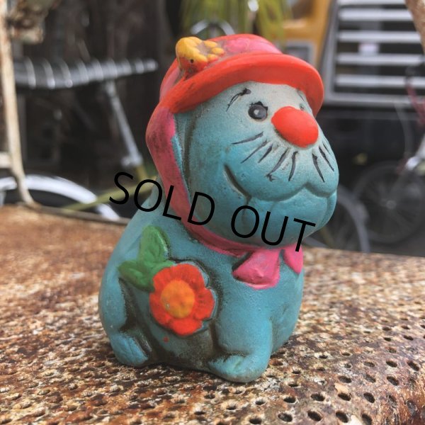 画像2: Vintage Hippie Psychedelic Ceramic Bank Walrus (B541) (2)