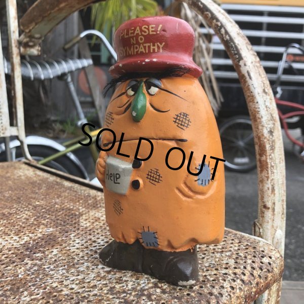 画像5: Vintage Hippie Psychedelic Ceramic Bank HELP (B544) (5)