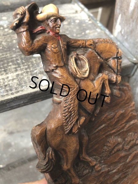 画像6: Vintage Western Cowboy Napkin Holder (B546) (6)