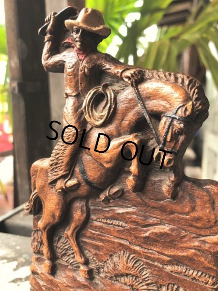 画像5: Vintage Western Cowboy Napkin Holder (B546) (5)