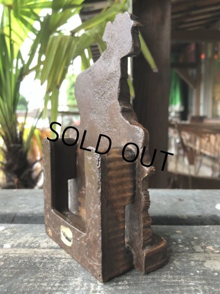 画像2: Vintage Western Cowboy Napkin Holder (B546) (2)