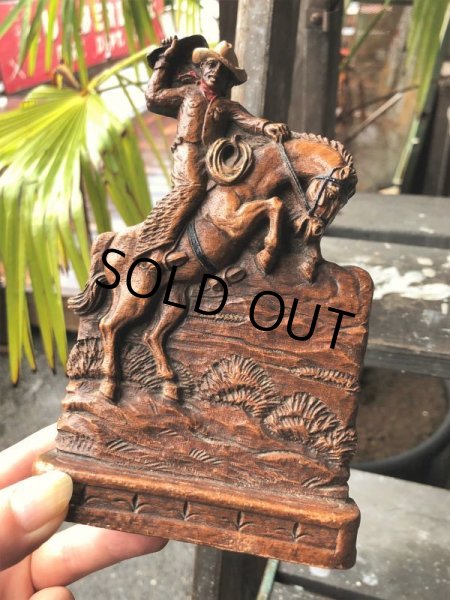 画像10: Vintage Western Cowboy Napkin Holder (B546) (10)