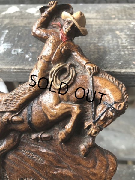 画像7: Vintage Western Cowboy Napkin Holder (B546) (7)