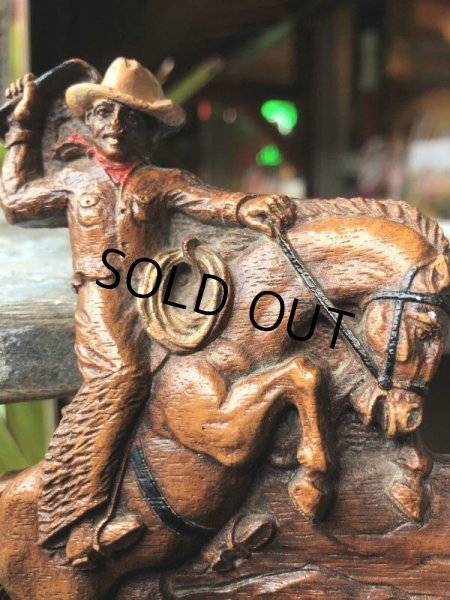 画像8: Vintage Western Cowboy Napkin Holder (B546) (8)