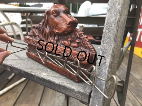 画像5: 50s Vintage Dog Head Tie Holder (B551) (5)