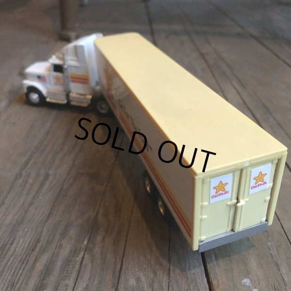 画像8: Vintage Ertl Carl's Jr. Truck Trailer (B569) (8)