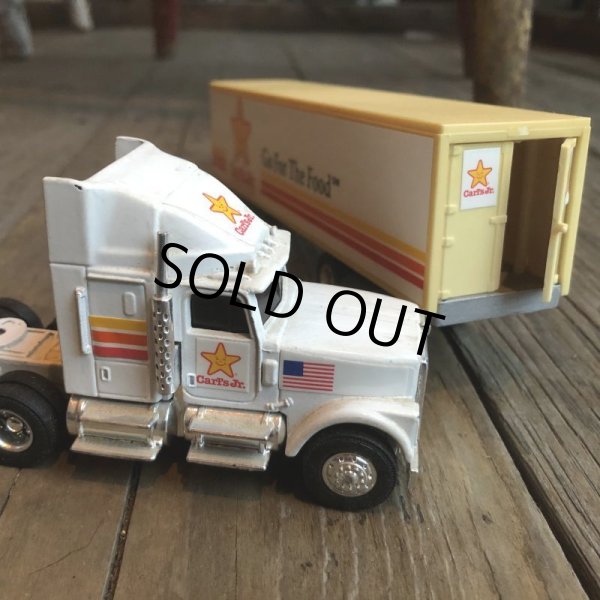 画像9: Vintage Ertl Carl's Jr. Truck Trailer (B569) (9)