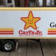 画像7: Vintage Ertl Carl's Jr. Truck Trailer (B569) (7)