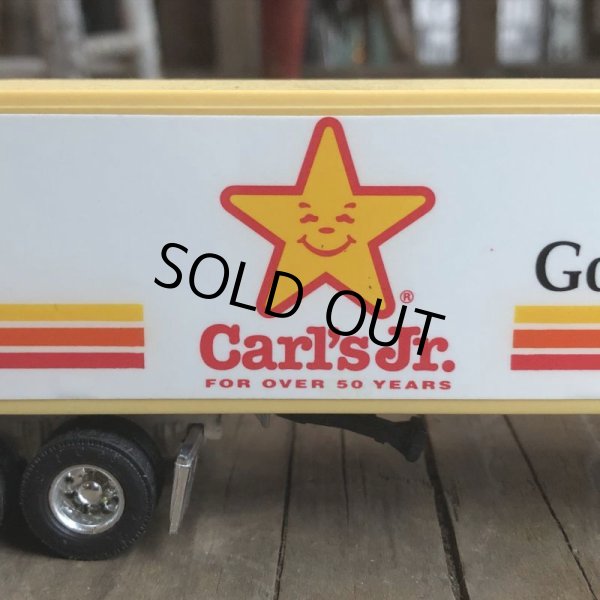 画像7: Vintage Ertl Carl's Jr. Truck Trailer (B569) (7)