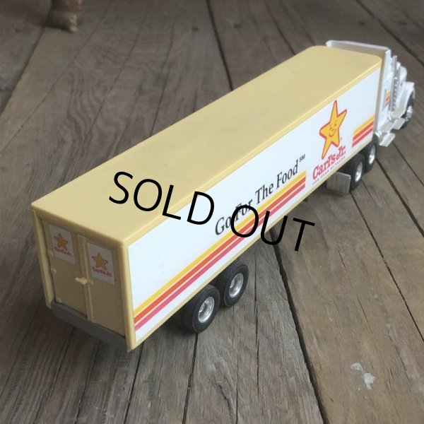 画像3: Vintage Ertl Carl's Jr. Truck Trailer (B569) (3)