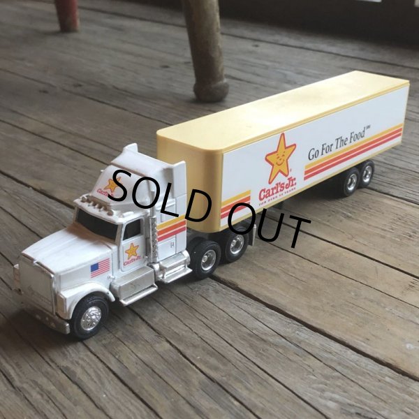 画像4: Vintage Ertl Carl's Jr. Truck Trailer (B569) (4)