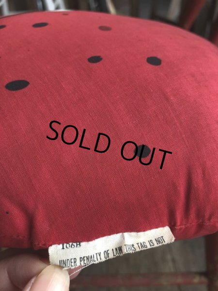 画像7: Vintage Funny Face Cloth Doll Freckle Face Strawberry (B574) (7)