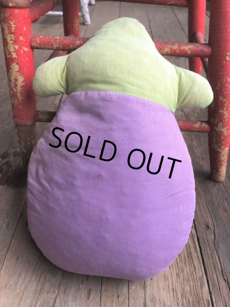 画像5: Vintage Funny Face Cloth Doll Goofy Grape (B572) (5)