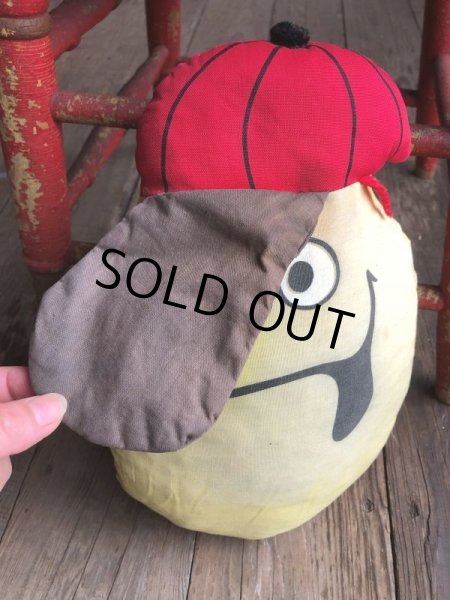 画像3: Vintage Funny Face Cloth Doll  Lefty Lemon (B573) (3)