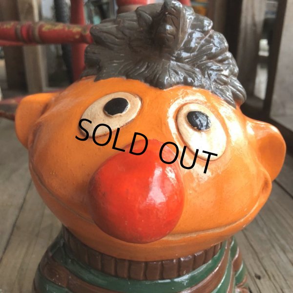画像8: Vintage Sesame Street Ernie Ceramic Bank (B575) (8)