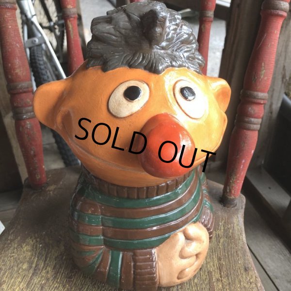 画像11: Vintage Sesame Street Ernie Ceramic Bank (B575) (11)