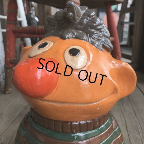 画像10: Vintage Sesame Street Ernie Ceramic Bank (B575) (10)