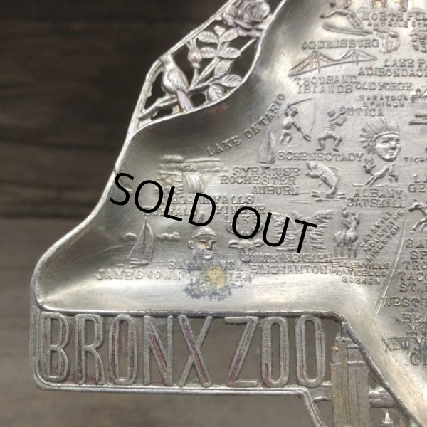画像2: Vintage Souvenir Ashtray BRONX ZOO (B578) (2)