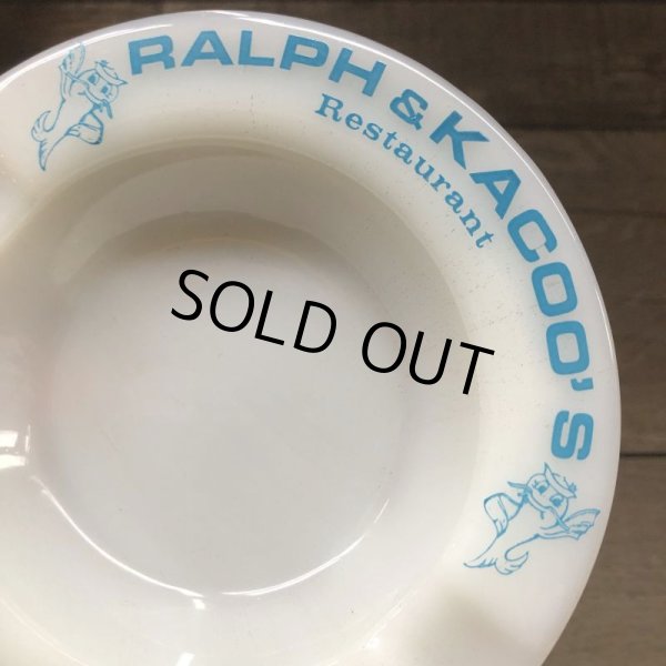 画像6: Vintage Advetising Ashtray RALPH & KACOO'S (B579) (6)