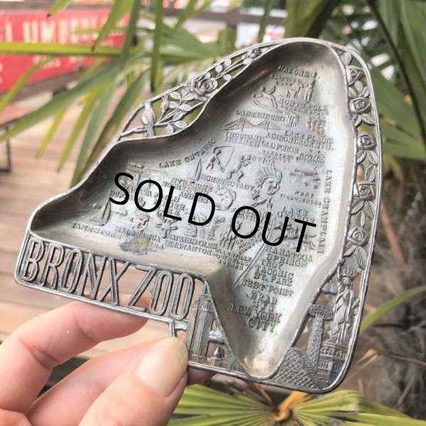 画像9: Vintage Souvenir Ashtray BRONX ZOO (B578) (9)