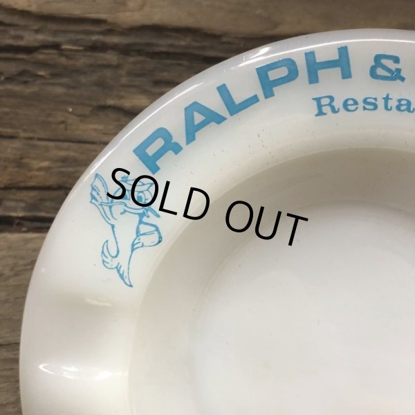 画像7: Vintage Advetising Ashtray RALPH & KACOO'S (B579) (7)