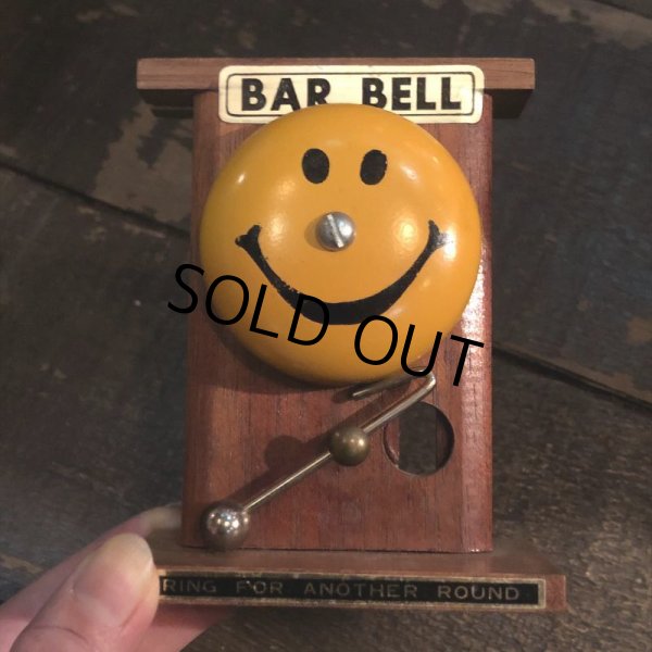 画像1: Vintage Smily Happy Face Bar Bell (B587) (1)