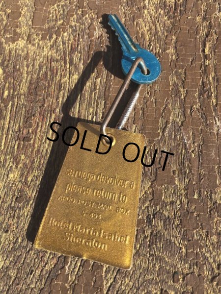 画像2: Vintage Motel Key Hotel Sheraton (B601) (2)