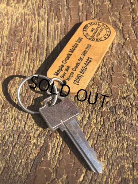 画像3:  Vintage Motel Key Maple Creek Motor Inn #114 (B616) (3)